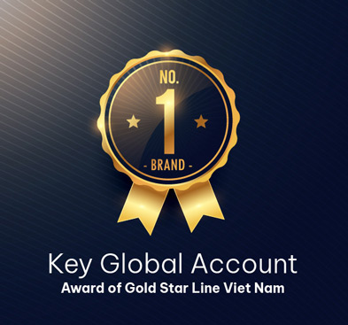 Giải thưởng “Khách hàng chiến lược toàn cầu” từ Gold Star Line Việt Nam