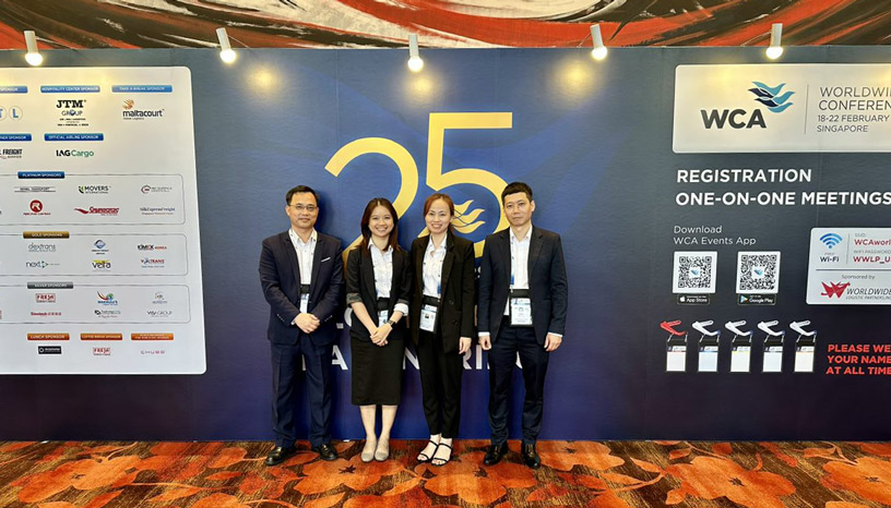Headway JSC Tham Dự Hội Nghị Liên Minh Hàng Hóa Thế Giới (WCA) Lần Thứ 25 Tại Singapore