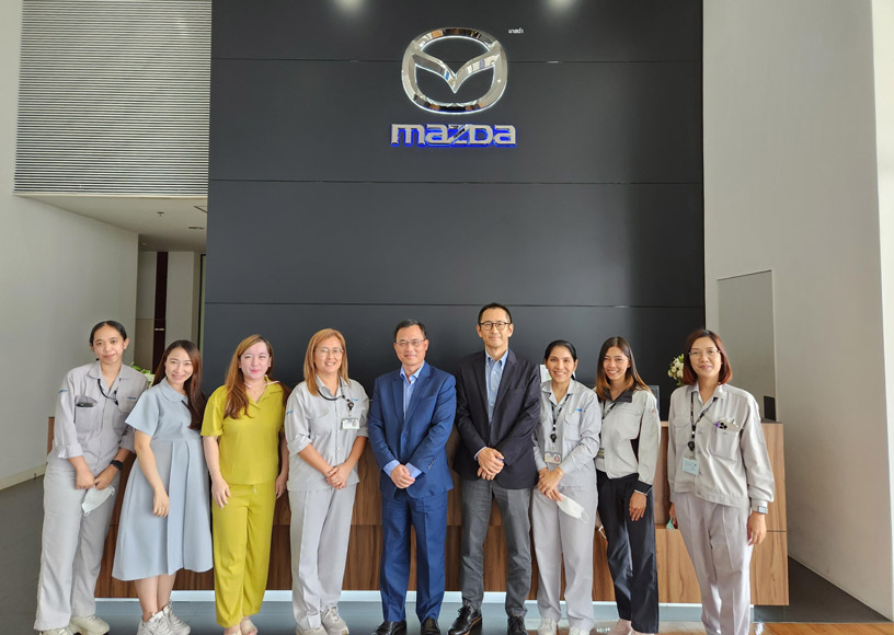 Headway JSC Tham Quan Tổ Hợp Nhà Máy Mazda Tại Thái Lan