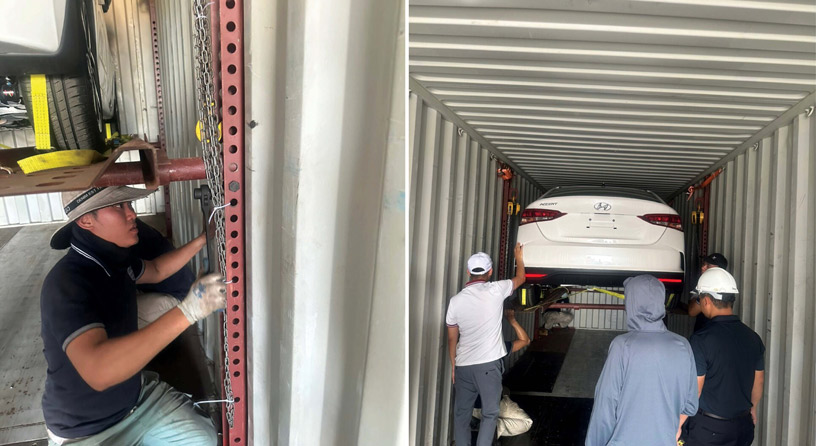 Headway JSC Phát Triển Dịch Vụ Đóng Xe Ô Tô Bằng Container Kết Hợp Hệ Thống Racking