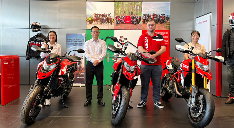 Headway JSC Vận Chuyển Dòng Xe Mô Tô Cao Cấp Ducati Từ Laem Chabang, Thái Lan Về Việt Nam