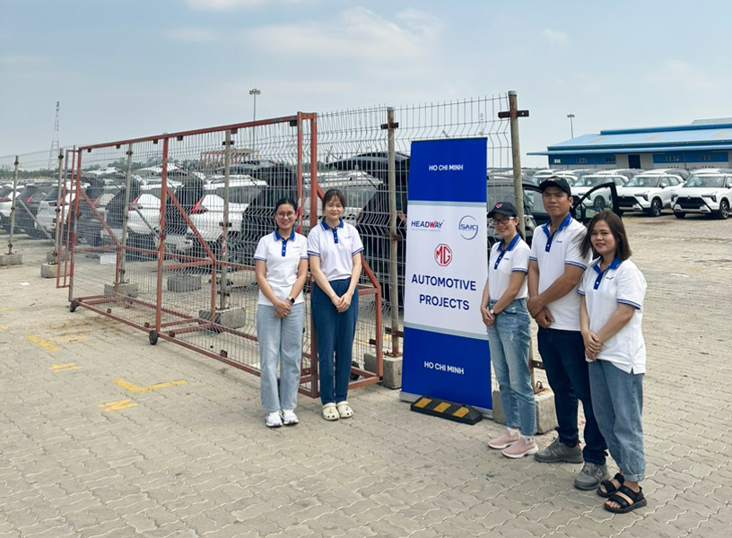 Headway JSC Khảo Sát Thực Trạng Bãi Cảng Tại Khu Công Nghiệp Hiệp Phước