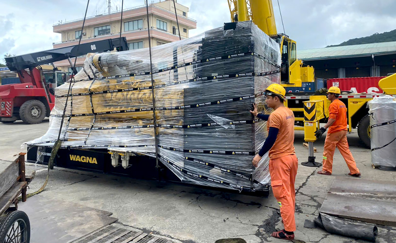 Headway JSC Vận Chuyển Tổ Máy Phát Điện Wagna Từ Trung Quốc Về Việt Nam