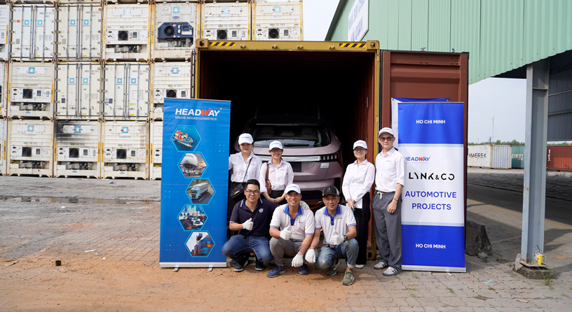 Headway JSC Vận Chuyển Tuyến Nội Địa Cho Dòng Xe Lynk & Co