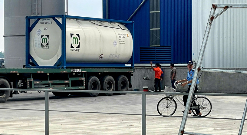 Headway JSC Vận Chuyển Thành Công 4 Container Bồn Hóa Chất Phục Vụ Dự Án Công Nghiệp
