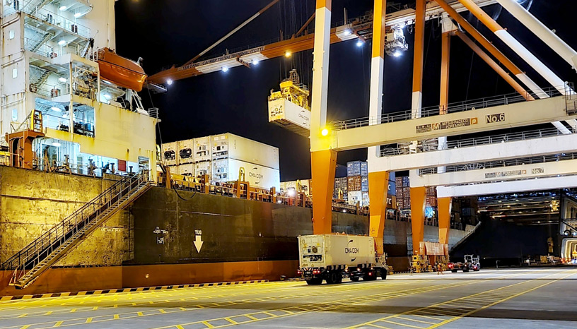 Headway JSC Phối Hợp Cùng CMA GMG Vận Chuyển 200 Container Chuối Cho Khách Hàng Vip
